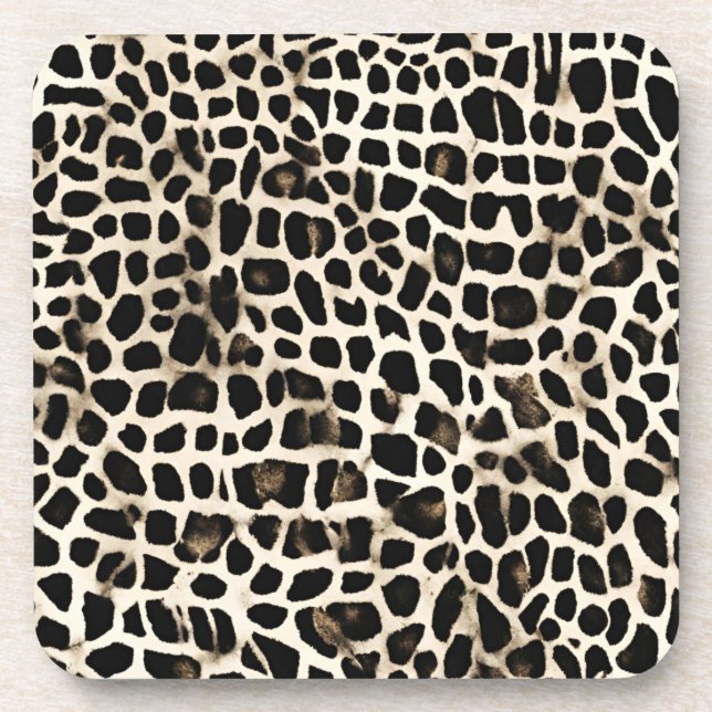 Posavasos Animal Print - Hard Pastic Coasters  (Frente)