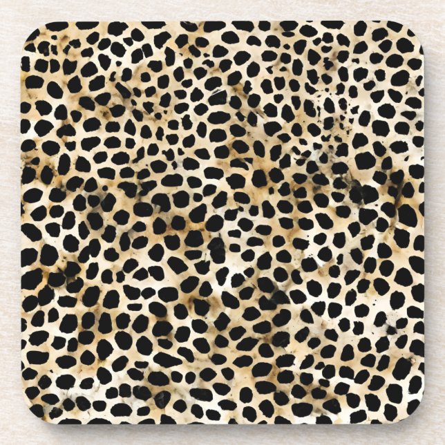 Posavasos Animal Print - Hard Plastic Coaster (Frente)