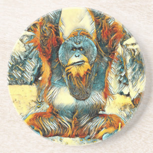 Posavasos AnimalArt_OrangUtan_004