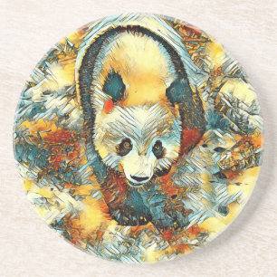 Posavasos AnimalArt_Panda_006