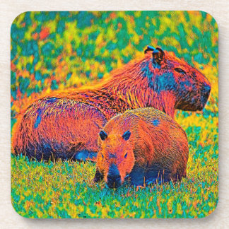 Posavasos AnimalColor_Capybara_006