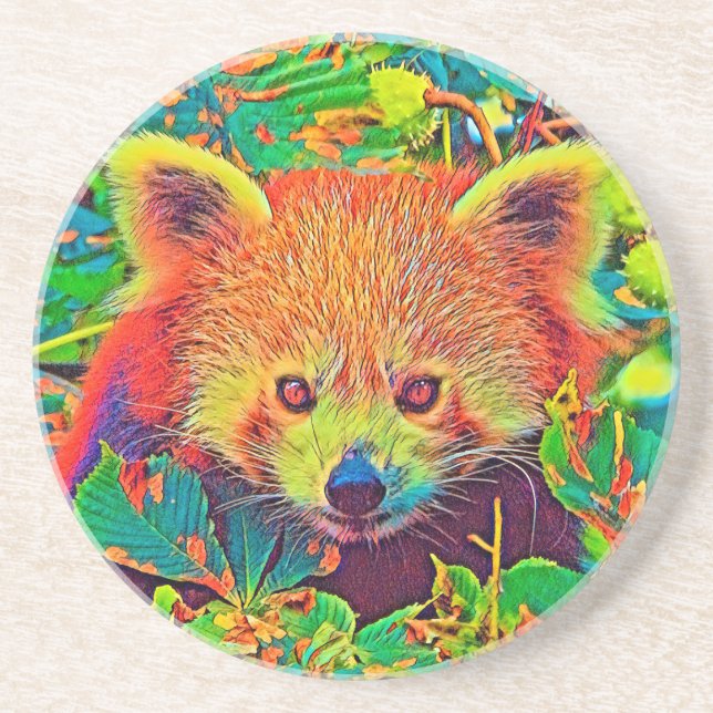 Posavasos AnimalColor_RedPanda_001 (Frente)