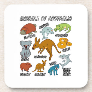 Posavasos Animales De Australia