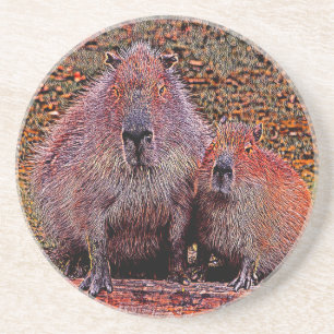 Posavasos AnimalMix_Capybara_003