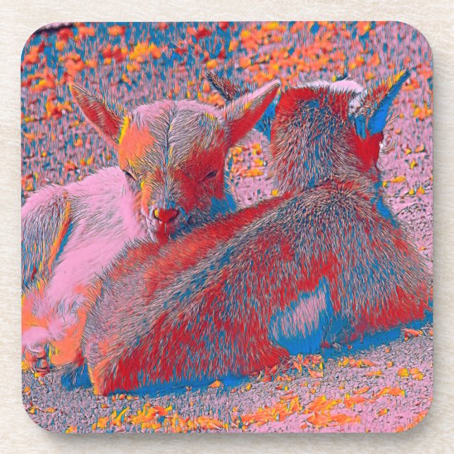 Posavasos AnimalMix_Goat_003 (Frente)