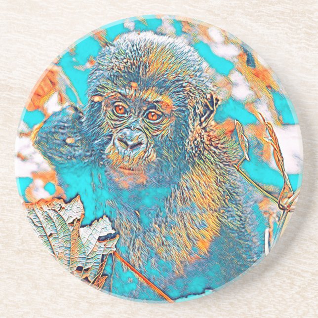 Posavasos AnimalMix_Gorilla_002 (Frente)