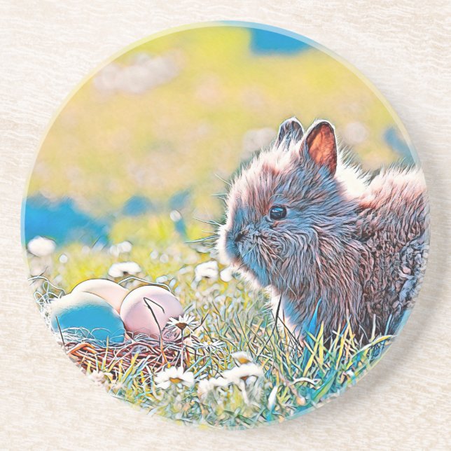 Posavasos AnimalMix_Rabbit_037 (Frente)