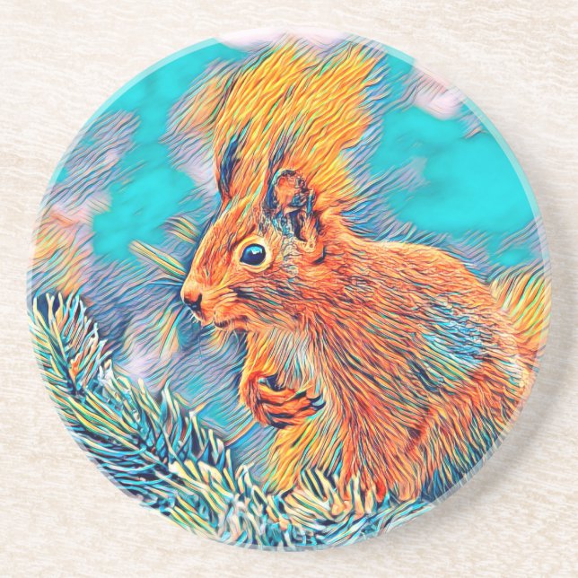 Posavasos AnimalMix_Squirrel_001 (Frente)