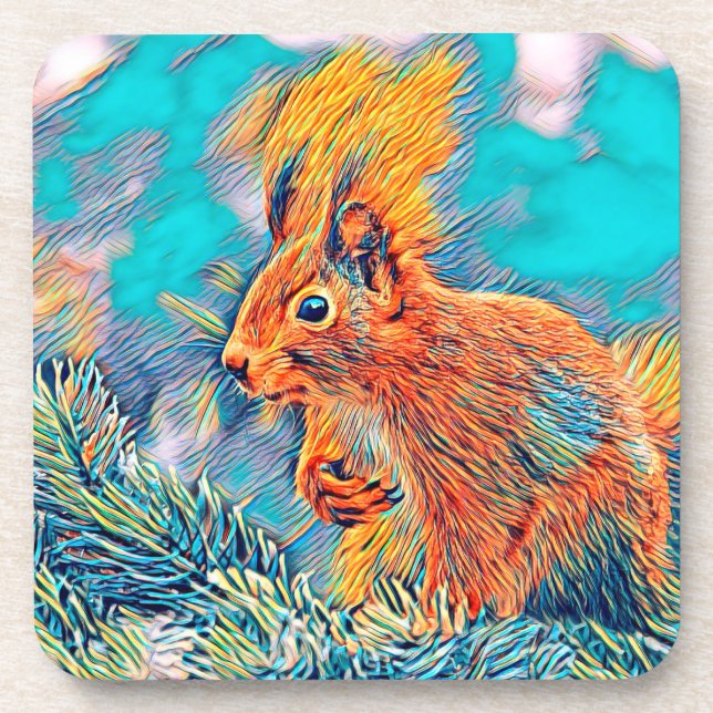 Posavasos AnimalMix_Squirrel_001 (Frente)