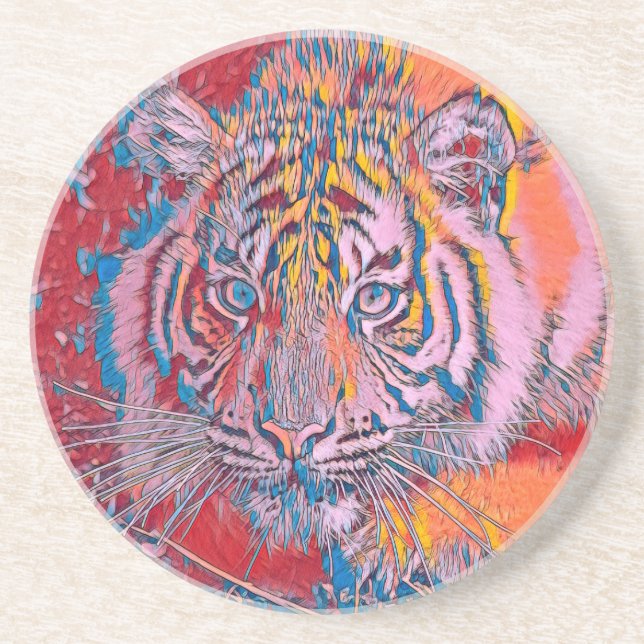 Posavasos AnimalMix_Tiger_054 (Frente)
