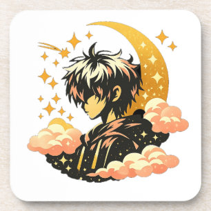 Posavasos Anime Moonlight – Soporte de plástico duro