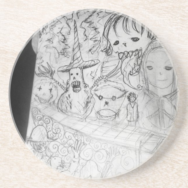 Posavasos anime yaie monster manga (Frente)