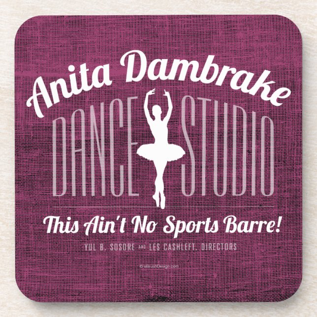 Posavasos Anita Dambrake Dance Studio (Frente)