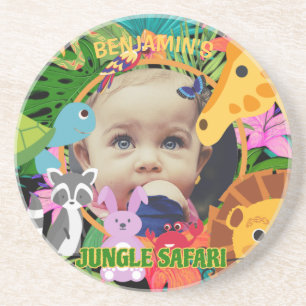 Posavasos Aniversario del Safari de la Selva Animal Zoológic