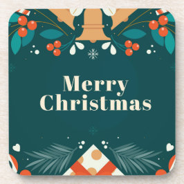 Posavasos Año Nuevo Moderno Feliz y Brillante