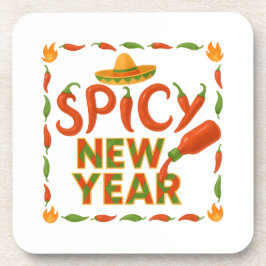 Posavasos Año Nuevo Picante