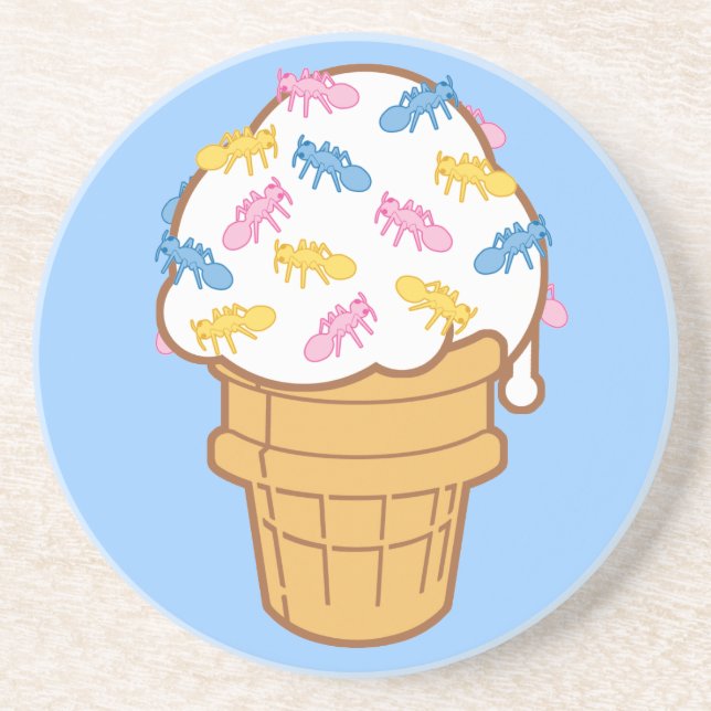 Posavasos Ant Ice Cream (Frente)