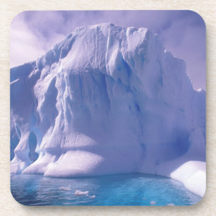 Posavasos Antártida. Paisajes de hielo antárticos