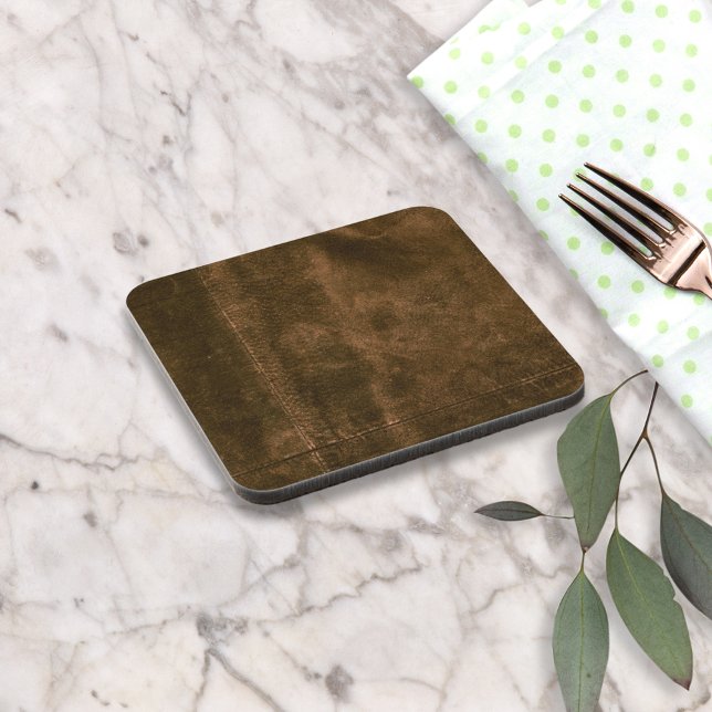 Posavasos Ante apariencia de costura (Subido por el creador)