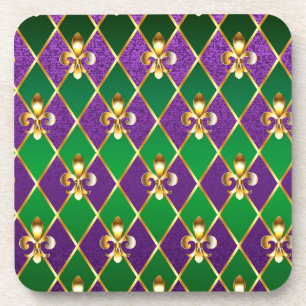 Posavasos Antecedentes de joyas Mardi Gras