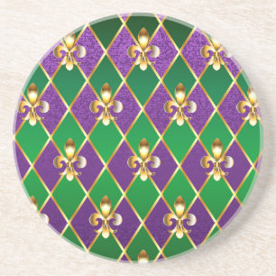 Posavasos Antecedentes de joyas Mardi Gras