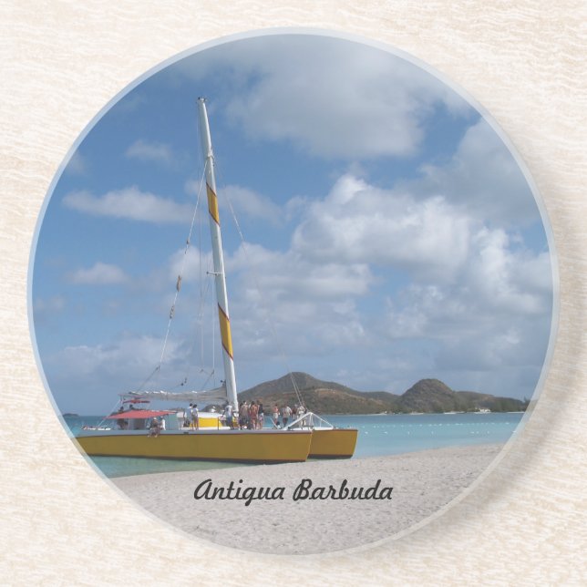 Posavasos Antigua Barbuda Series - Jolly Beach Coaster (Frente)