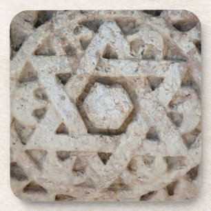 Posavasos Antigua talla de la estrella de David, Israel