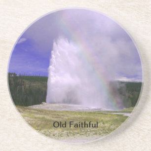 Posavasos Antiguo creyente en el Parque Nacional Yellowstone