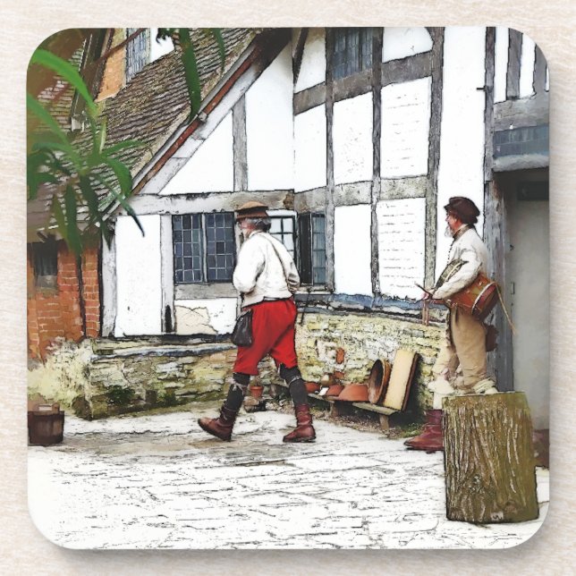 POSAVASOS ANTIGUO INGLATERRA (Frente)