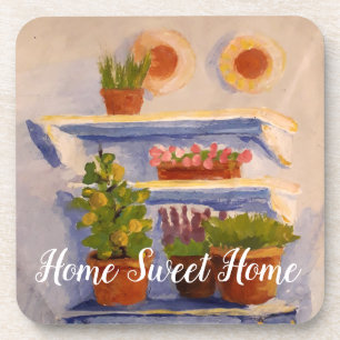 Posavasos Antiguo País Francés Sunny Estanques Al Aire Libre