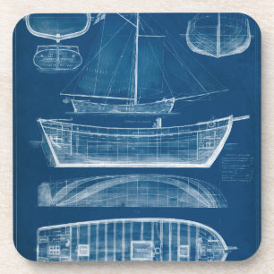 Posavasos Antiguo plan de barco II