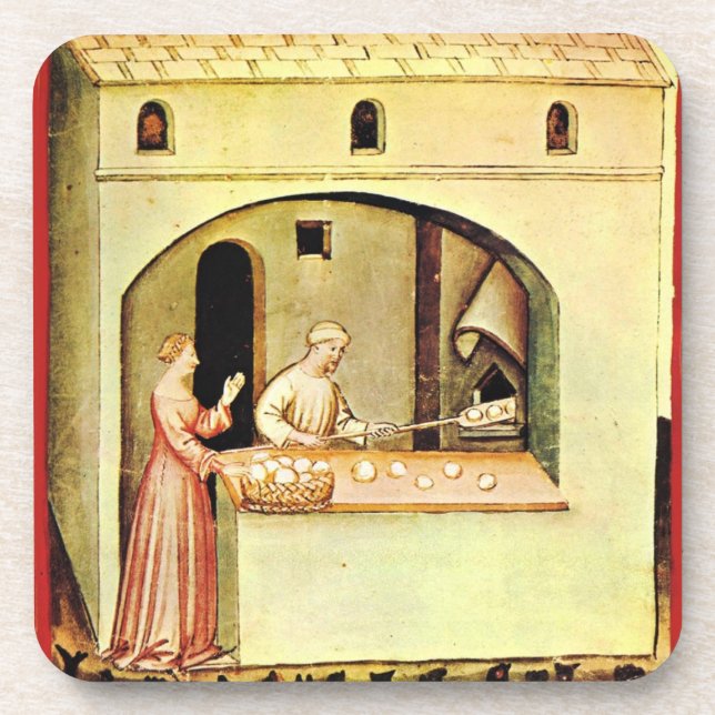 POSAVASOS ANTIQUE OVEN BAKER ,BAKERY BREAD TIENDA (Frente)