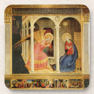 Posavasos Anunciación de Fra Angelico, Arte Fino Renacentist