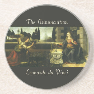 Posavasos Anunciación del Señor por Leonardo da Vinci
