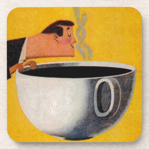 Posavasos Anuncio de café de época