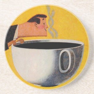 Posavasos Anuncio de café de época