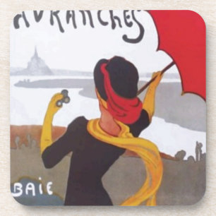 Posavasos Anuncio de viajes francés de 1910