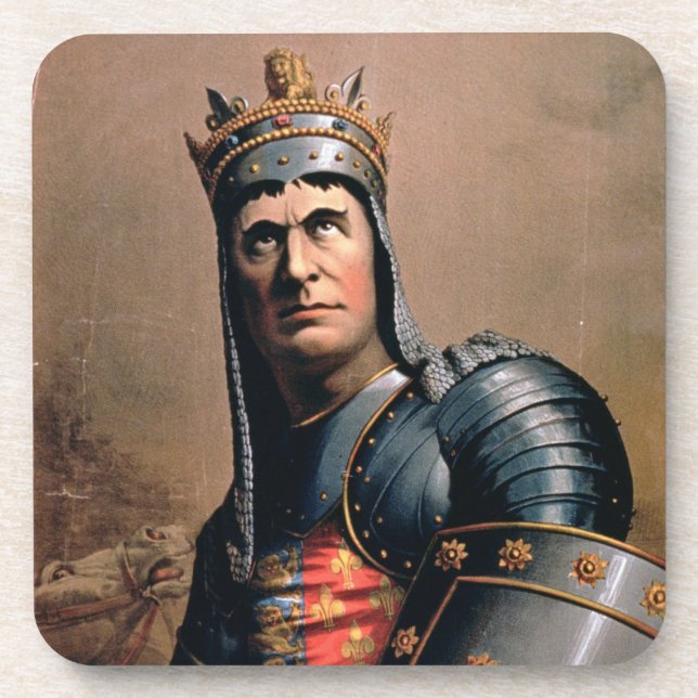 Posavasos Anuncio para 'Juan McCullough como Richard III (Frente)