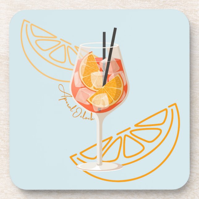 Posavasos Aperol O'Clock (Frente)