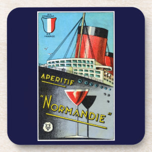 Posavasos Apertif Normandie Francés 1930