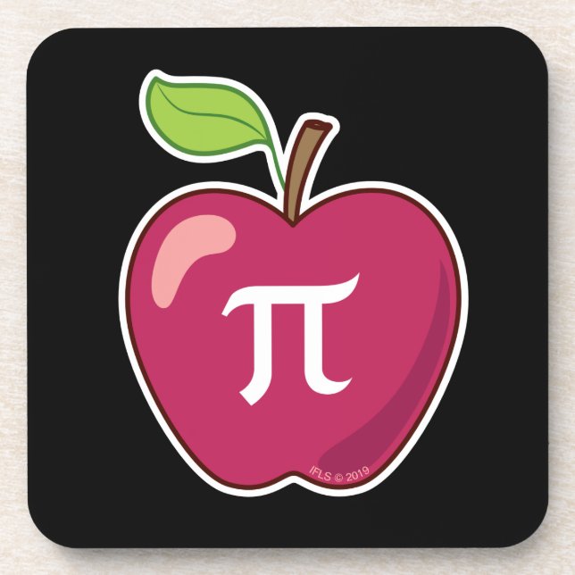 Posavasos Apple pi (Frente)