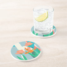 Apricot Tulips Artista Color moderno Bloques Prima