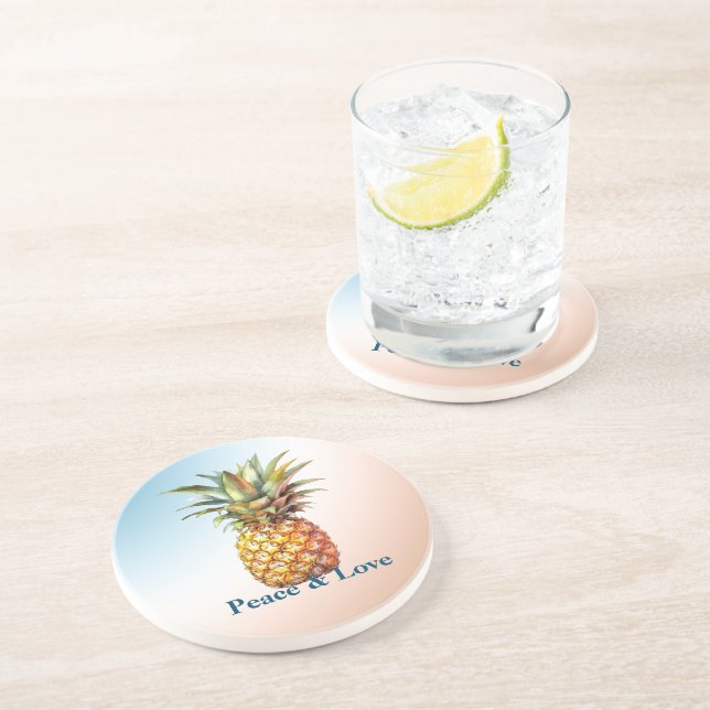 Posavasos Aqua Cream Happy Tropical Pineapple (Lado)