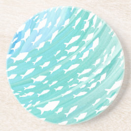 Posavasos Aqua Ocean Fish Nautical