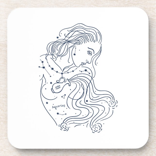 Posavasos Aquarius (Frente)