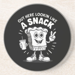 Posavasos Aquí Fuera Parece Un Pastel De Árbol De Navidad.