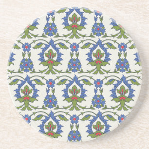 Posavasos Árabe Tradicional: Iznik Tile Seamless.