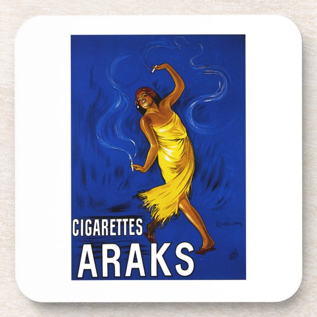 Posavasos Árajes de cigarrillos (Frente)