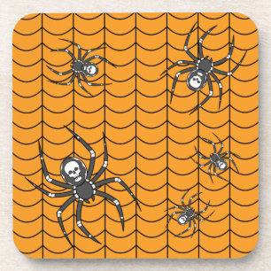 Posavasos Arañas en la montaña rusa de la plaza del desfile