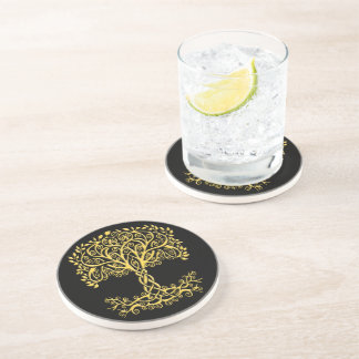 Posavasos Árbol Celta Amarillo De La Vida